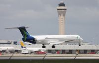 N802WA @ MIA - World Atlantic MD-83 - by Florida Metal