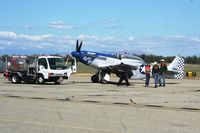 N327DB @ KCNO - Lady Jo fueling up - by Nick Taylor Photography