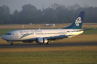ZK-SJC @ NZCH - half an hour ago, couldn't see a damn thing coz of the fog - by Bill Mallinson