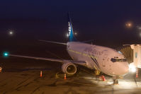 ZK-NGM @ NZCH - on a cold and foggy morning - by Bill Mallinson