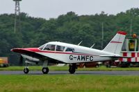 G-AWFC @ EGBP - Piper PA-28R-180 Cherokee Arrow [28R-30670] Kemble~G 01/07/2005 - by Ray Barber