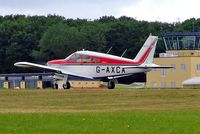 G-AXCA @ EGBP - Piper PA-28R-200 Cherokee Arrow [28R-35053] Kemble~G 01/07/2005 - by Ray Barber