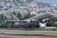 N653A @ TNCM - American airlines N653A departing TNCM runway 28 - by Daniel Jef