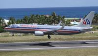 N864NN @ TNCM - American N864NN landing at TNCM - by Daniel Jef