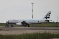 SX-OAI @ EGSH - Fresh out of the paint shop. - by Graham Reeve
