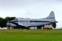 G-ARHW @ EGBP - De Havilland DH.104 Dove 8 [04512] Kemble~G 01/07/2005