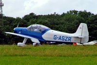 G-ASZR @ EGBP - Fairtravel Linnet 2 [005] Kemble~G 02/07/2005 - by Ray Barber
