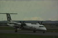 N428QX @ BIL - Horizon Dash 8 @ BIL
