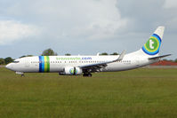 F-GZHB @ EIDW - Football Charter in connection with the 2011 EUFA Cup Final held in Dublin between Portuguese teams , Porto and Braga - by Terry Fletcher