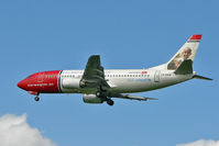 LN-KKW @ EIDW - 1989 built B737 of Norwegian Shuttle at Dublin - by Terry Fletcher