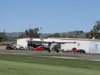 N55MA @ SZP - 2005 Aviat A-1B HUSKY, Lycoming O-360 180 Hp, landing Rwy 04 - by Doug Robertson