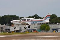 N821ET @ KHVN - Over the numbers, runway 20 (take 2), at KHVN - by J. Peter Greco