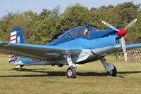 F-BLXP @ LFPU - First shot of day at Moret sur Loing. Nice old bird! Kudos to the devoted people for keeping her in such good condition. - by Paul Carlotti