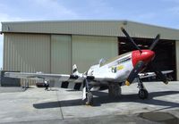 N5441V @ KCNO - North American P-51D Mustang at the Planes of Fame Air Museum, Chino CA