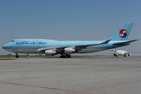 HL7608 @ LOWW - Korean Airlines Boeing 747-400BCF - by Dietmar Schreiber - VAP