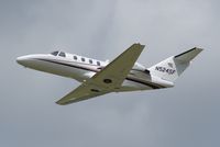 N524SF @ EGSH - Departing from Norwich. - by Graham Reeve