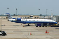 N504MJ @ DFW - United Express at the gate - DFW Airport, TX