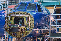 G-FRAR @ EGHH - Aircraft in FRA livery undergoing maintenance prior to FRA and FRL being amalgamated under the Cobham name. - by Pirate!