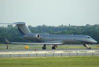D-AJJK @ LOWW - Gulfstream G550 - by Thomas Ranner