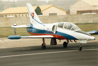 0111 @ EGVA - L-39C Albatross of the Slovak Air Force's White Albatross aerobatic display team on the flight-line at the 1994 Intnl Air Tattoo at RAF Fairford. - by Peter Nicholson