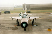 7714 @ EGVA - MiG-21MF Fishbed J of 1 SLP Slovak Air Force on the flight-line at the 1994 Intnl Air Tattoo at RAF Fairford. - by Peter Nicholson