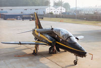 XX235 @ EGVA - Another view of the Hawk T.1A of 74[Reserve] Squadron at RAF Valley on the flight-line at the 1996 Royal Intnl Air Tattoo at RAF Fairford. - by Peter Nicholson