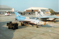 3756 @ EGVA - MiG-21UM Mongol of the Czech Air Force Flight Test Centre on the flight-line at the 1996 Royal Intnl Air Tattoo at RAF Fairford. - by Peter Nicholson