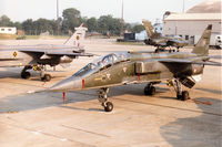 E19 @ EGVA - Jaguar E of EC 02.007 of the French Air Force on the flight-line at the 1996 Royal Intnl Air Tattoo at RAF Fairford. - by Peter Nicholson