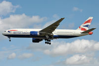 G-ZZZA @ EGLL - On approach for 27L