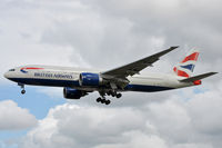 G-VIIX @ EGLL - On approach for r/w 27L