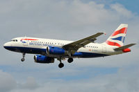 G-EUOI @ EGLL - On approach to r/w 27L