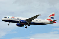 G-EUYE @ EGLL - On approach to r/w 27L