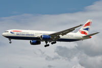 G-BNWM @ EGLL - On approach to r/w 27L