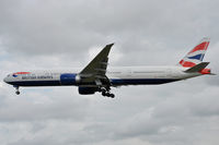 G-STBA @ EGLL - On approach to r/w 27L