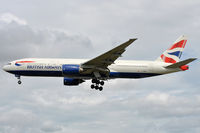 G-YMME @ EGLL - On approach to r/w 27L