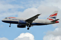 G-EUOH @ EGLL - On approach to r/w 27L