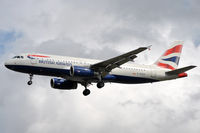 G-EUUV @ EGLL - On approach to r/w 27L