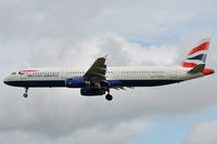 G-EUXE @ EGLL - On approach to r/w 27L