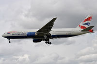 G-YMMC @ EGLL - On approach to r/w 27L