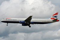 G-EUXL @ EGLL - On approach to r/w 27L