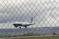 N815UA @ BIL - United Airlines Airbus A319 @ BIL