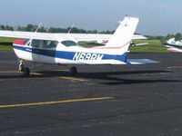 N69RM @ KDLZ - On the ramp at Delaware, Ohio during the EAA breakfast fly-in.
