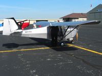 N9177J @ KDLZ - On the ramp at Delaware, Ohio - EAA breakfast fly-in. - by Bob Simmermon