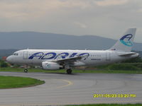 S5-AAR @ LOWG - Latest A319 for Adria
