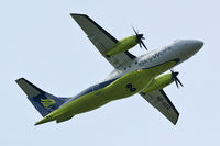 HB-AER @ LOWL - SkyWork Airlines Dornier 328-110 after take off in LOWL/LNZ