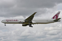 A7-BAN @ EGLL - Approaching r/w 27L