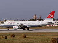 9H-AEP @ LMML - A320 9H-AEP Air Malta - by raymond