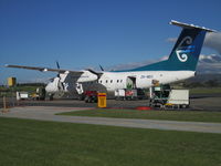 ZK-EAG @ NZTG - Air New Zealand Raytheon 1900D at Tauranga Airport - by Paul Postma
