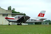 G-BFAK @ EGBP - Socata MS.892A Commodore 150 [10595] Kemble~G 02/07/2005. Racing number applied during the last year. - by Ray Barber