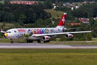 HB-JMJ @ LSZH - holding point - by Friedrich Becker